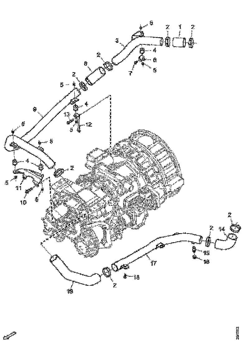 Buy 2247187 COOLANT PIPE SCANIA