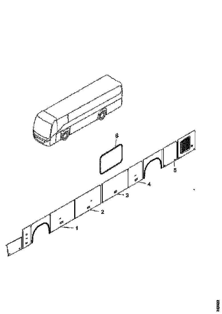 Buy 2248835 LUGGAGE COMPARTMENT DOOR SCANIA
