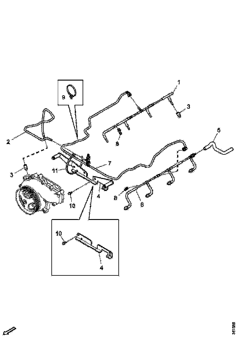 Buy 2248898 BLEED PIPE SCANIA