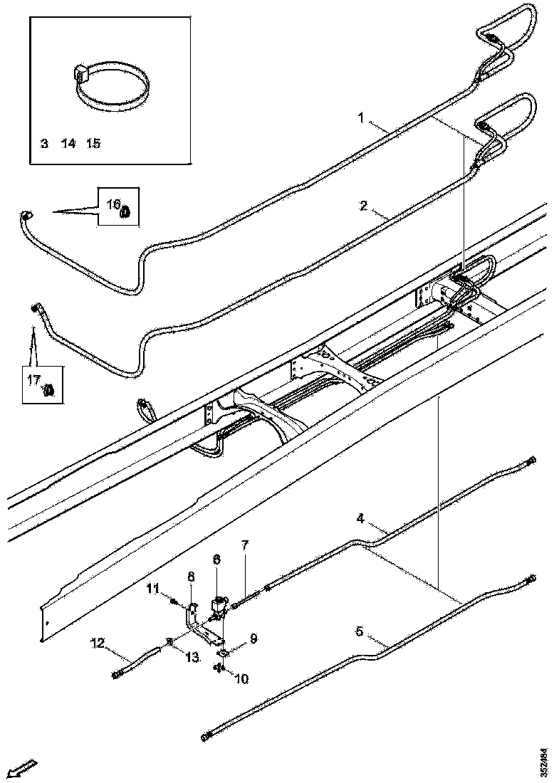 Buy 2255638 REDUCTANT HOSE SCANIA