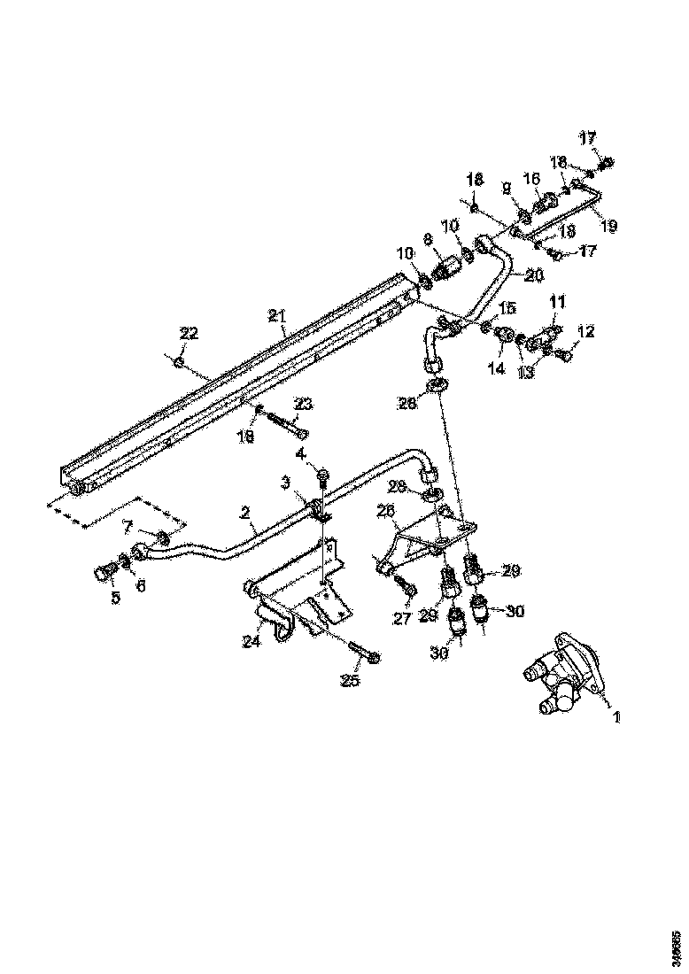 Buy 2256948 FUEL PIPE SCANIA