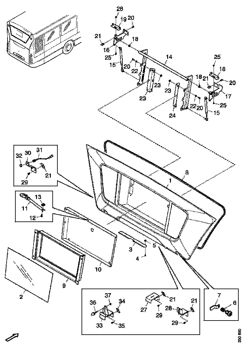 Buy 2257218 HATCH SCANIA