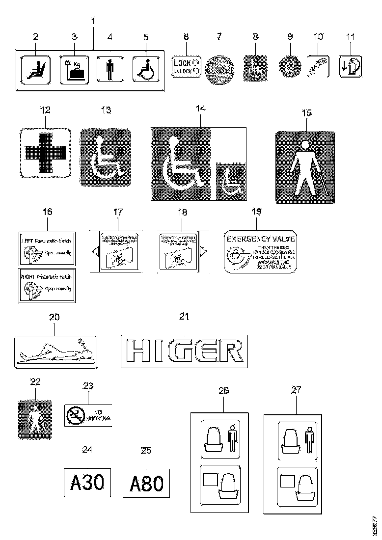 Buy 2257480 STICKER SCANIA