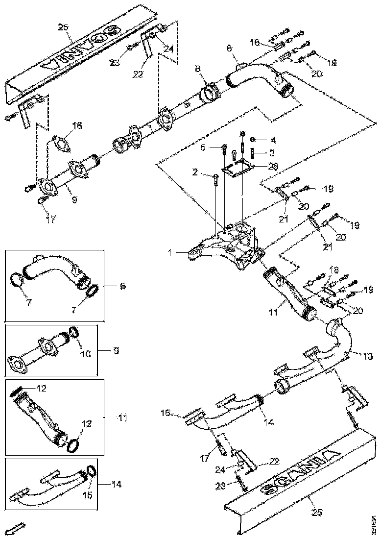 Buy 2258559 GENUINE SCANIA SPARE PARTS (N) SCANIA