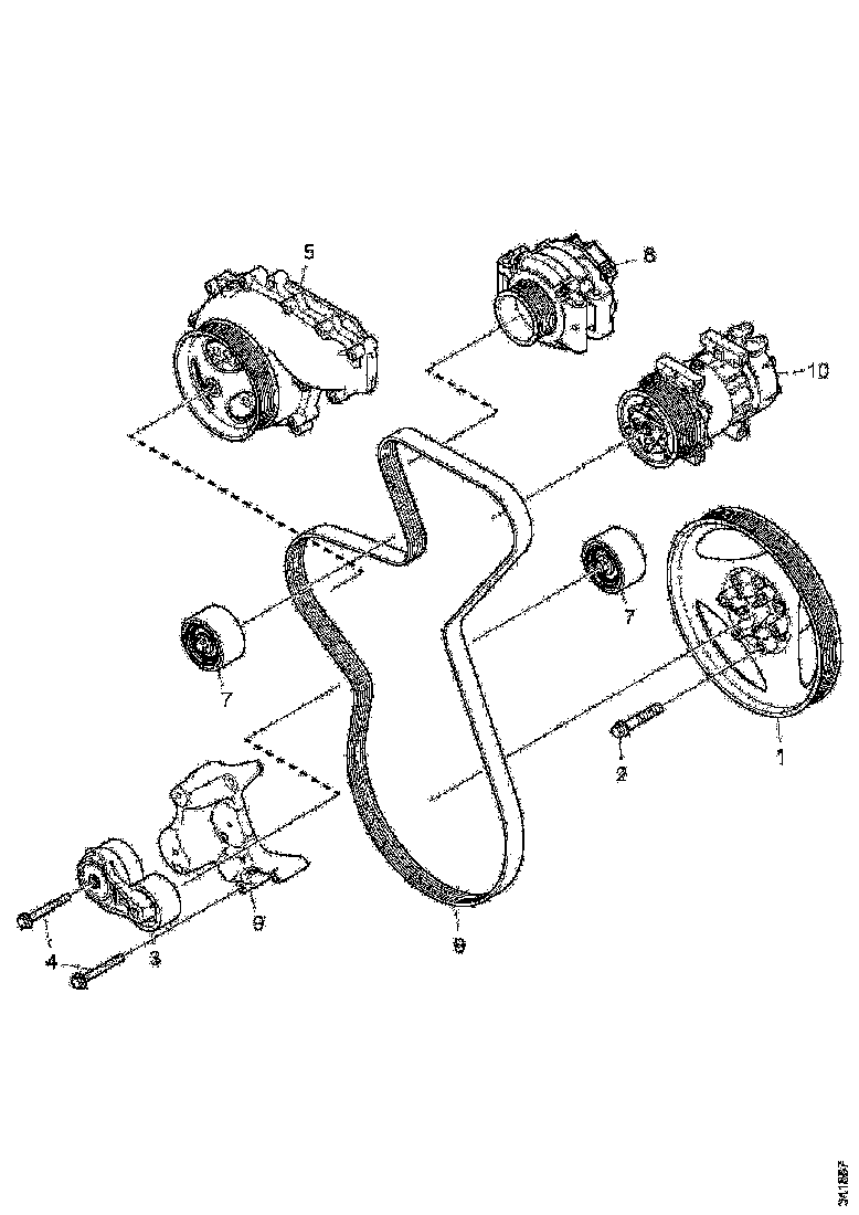 Buy 2258705 POLY-V-BELT SCANIA