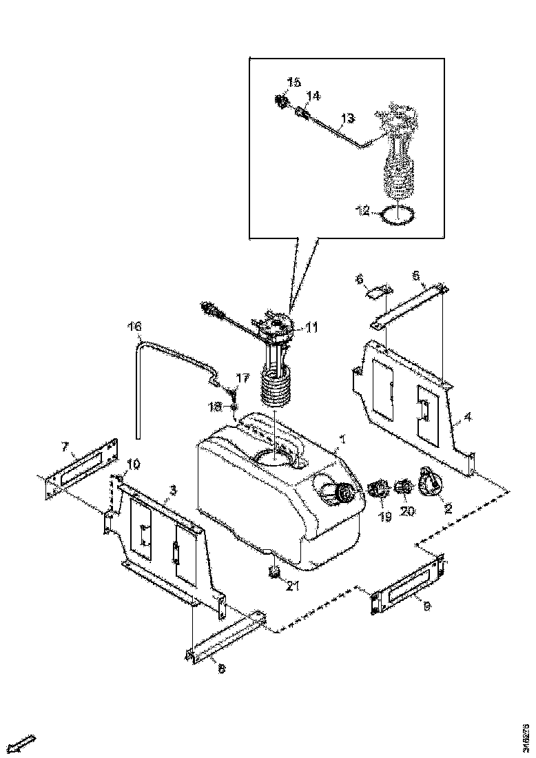 Buy 2260591 REDUCTANT PICK-UP UNIT SCANIA