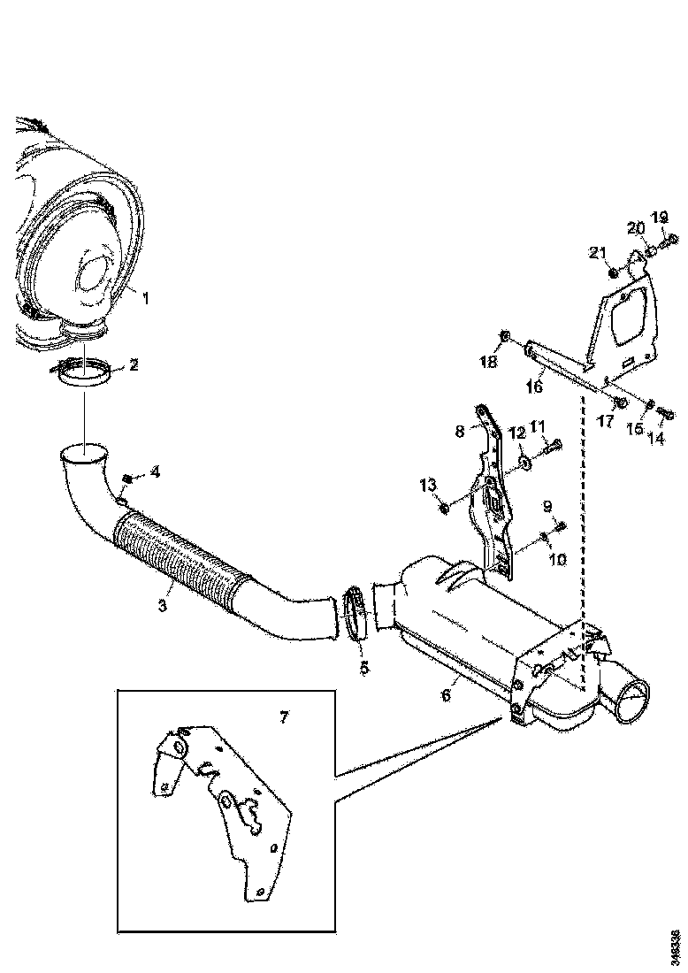Buy 2260787 EXHAUST PIPE SCANIA