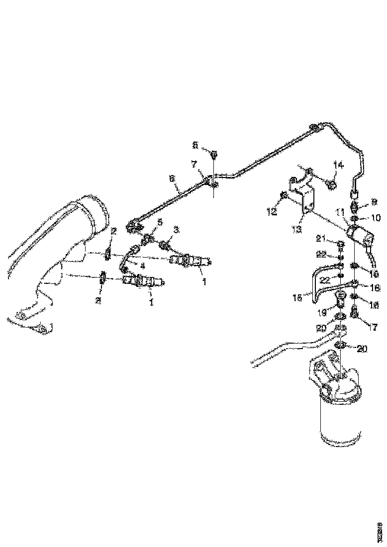 Buy 2262098 FUEL PIPE SCANIA