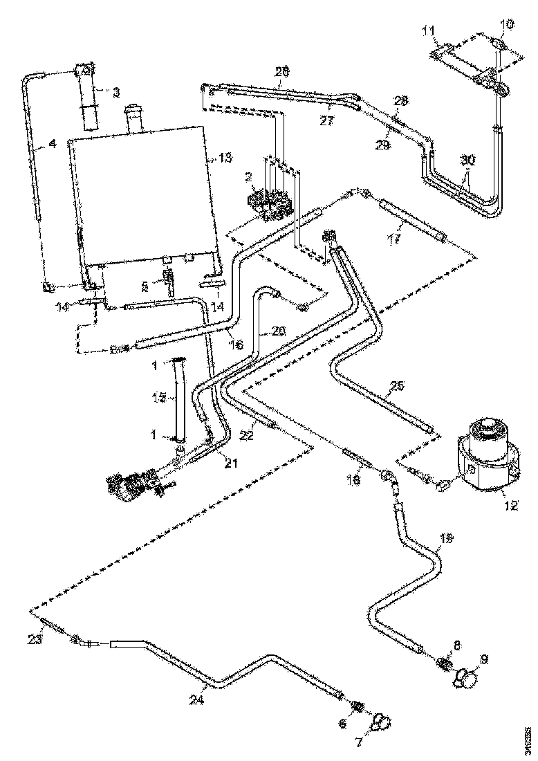 Buy 2266205 HYDRAULIC PIPE SCANIA