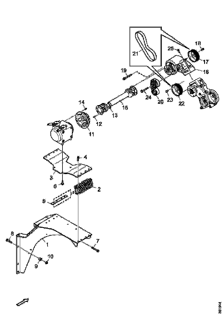 Buy 2273124 BELT TENSIONER SCANIA