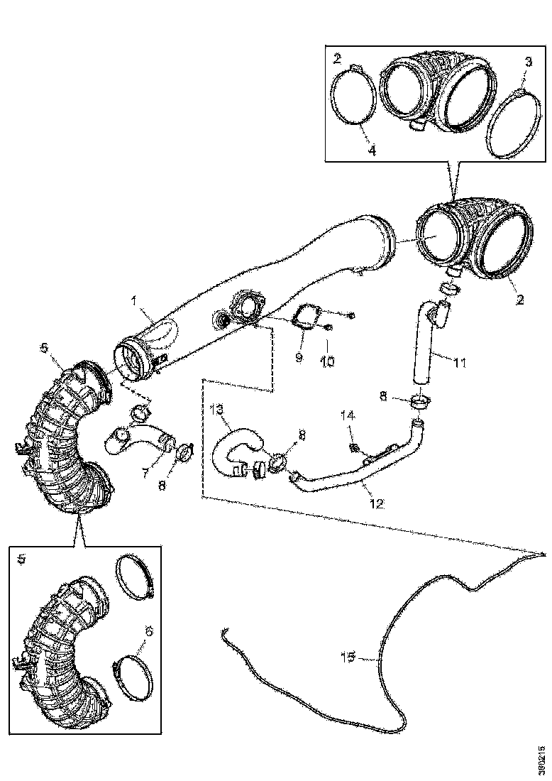 Buy 2273283 AIR PIPE SCANIA