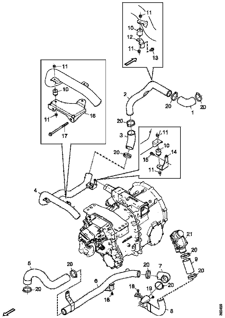 Buy 2275057 COOLANT PIPE SCANIA