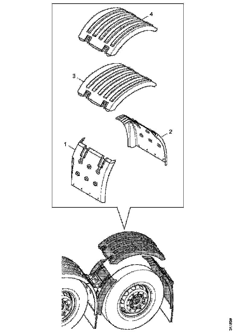 Buy 2276143 MUDGUARD SCANIA
