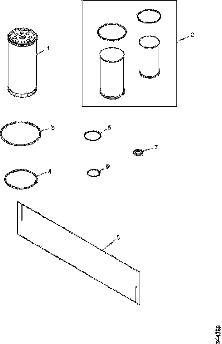 Buy 2277574 MAINTENANCE KIT SCANIA