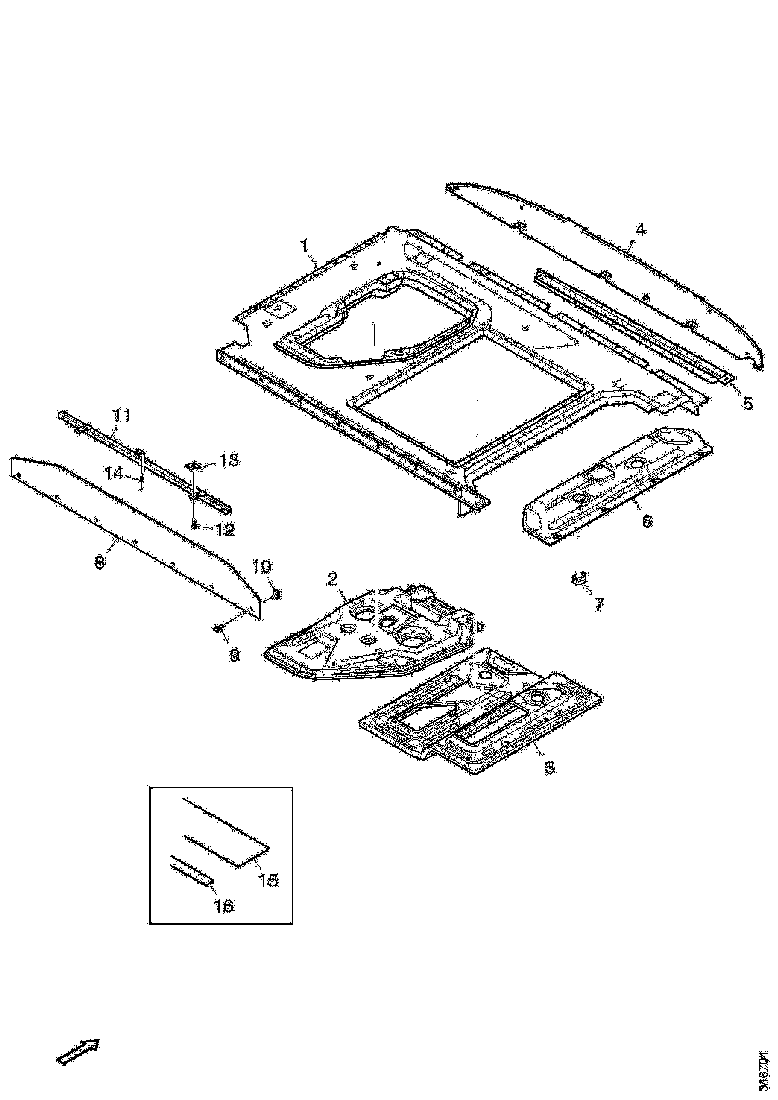Buy 2282508 CEILING PANEL SCANIA