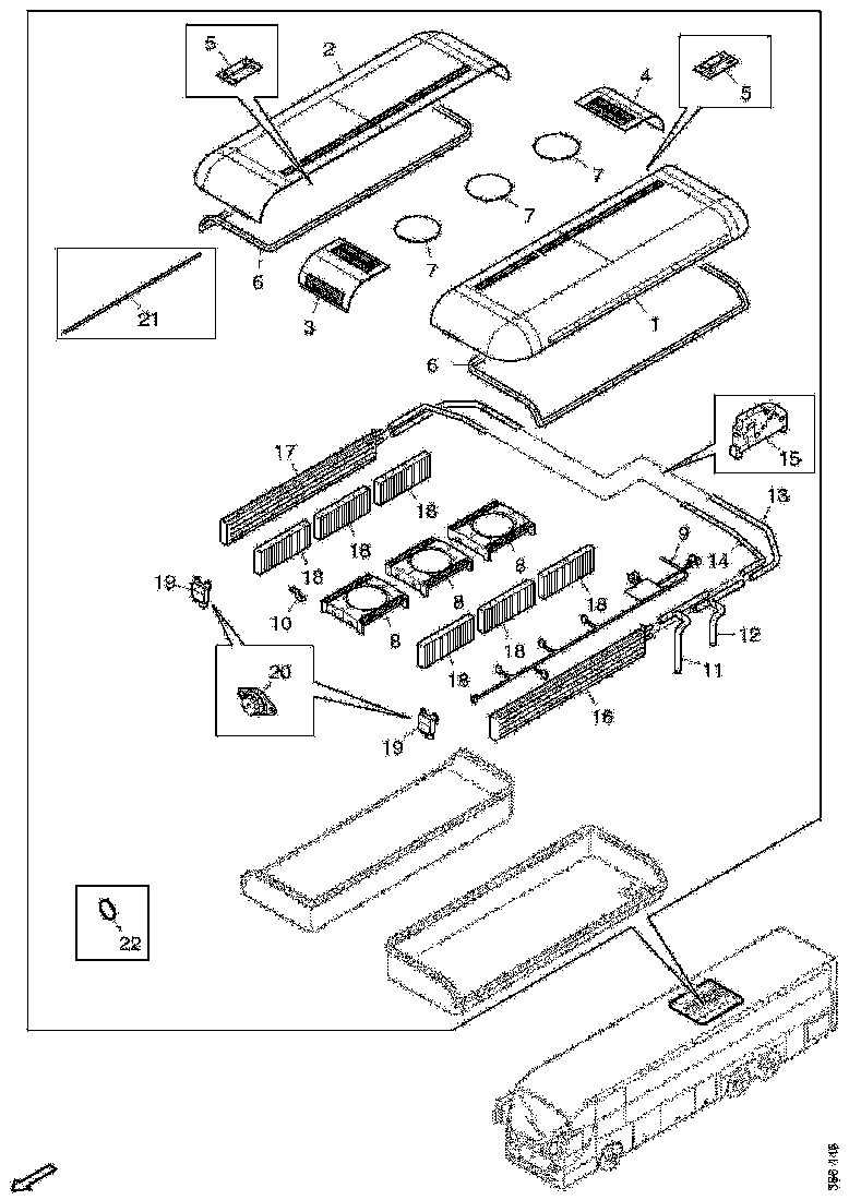 Buy 2283456 HINGE SCANIA
