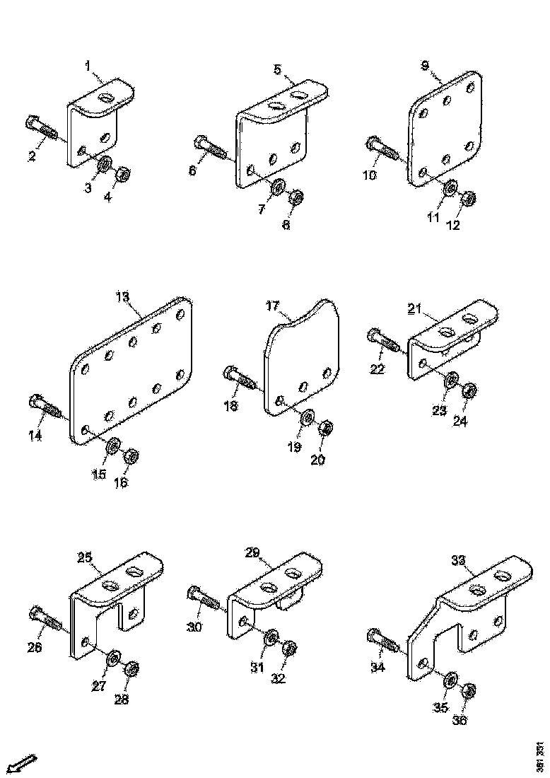 Buy 2283874 BRACKET SCANIA
