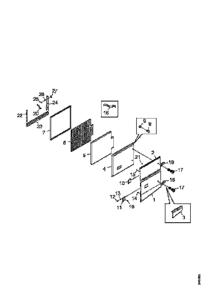 Buy 2284497 HINGE SCANIA