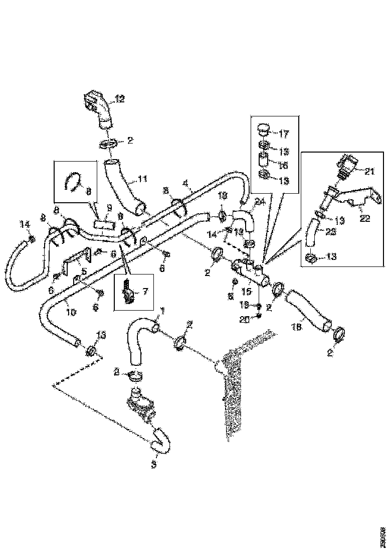 Buy 2285528 COOLANT PIPE SCANIA