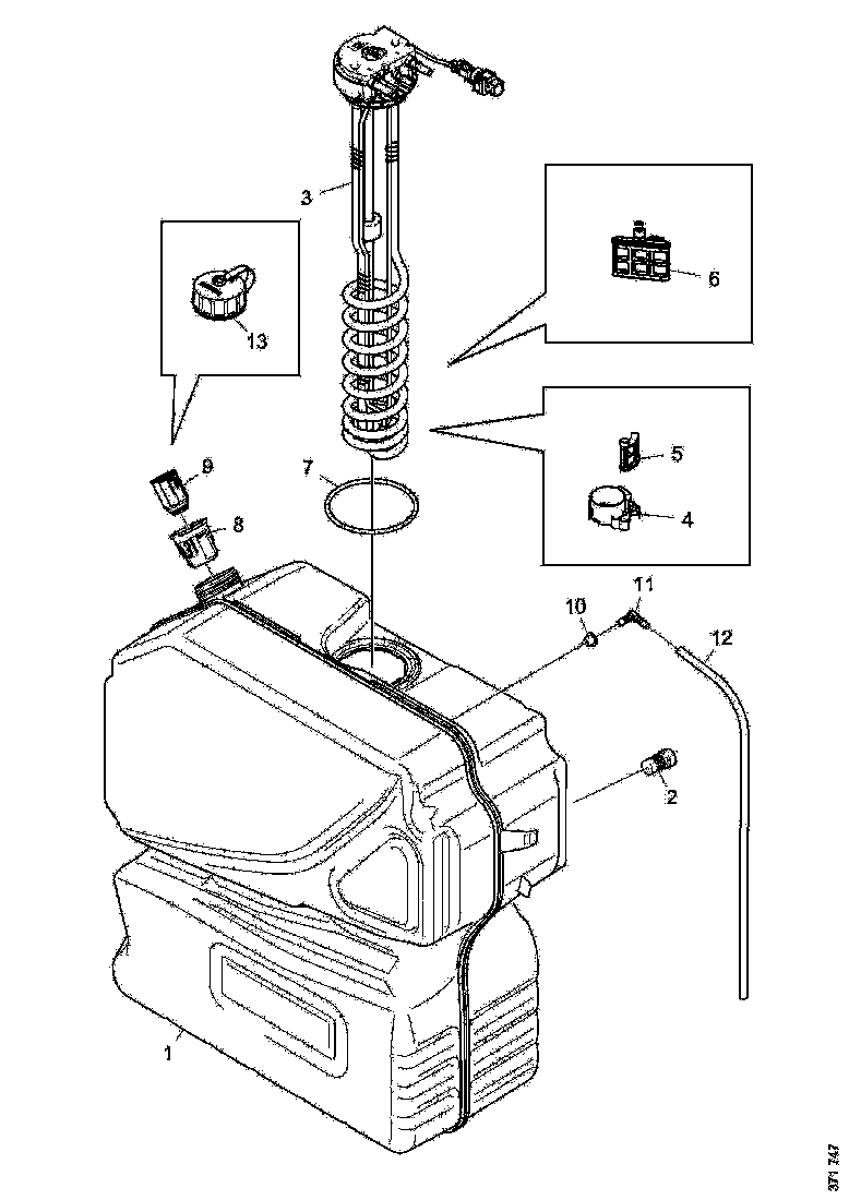 Buy 2286103 REDUCTANT PICK-UP UNIT SCANIA