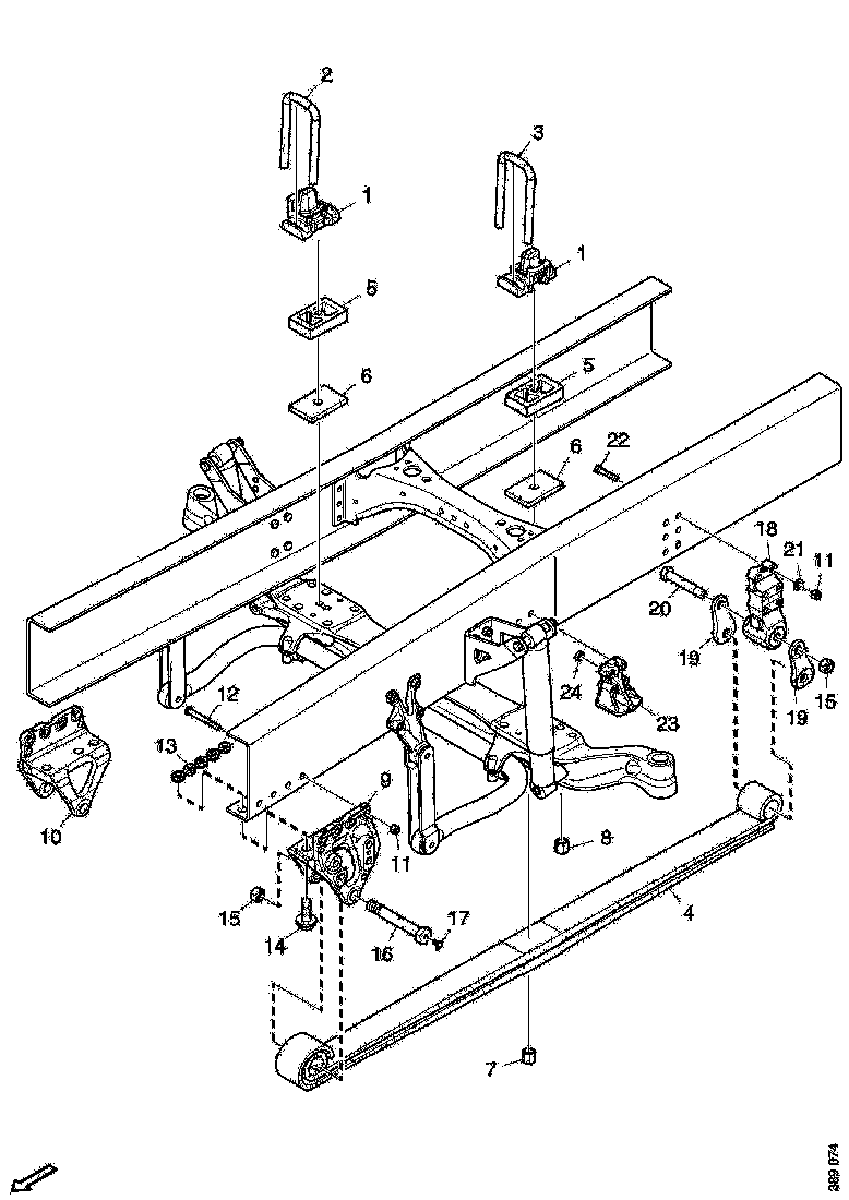 Buy 2290939 SPRING BRACKET LH SCANIA