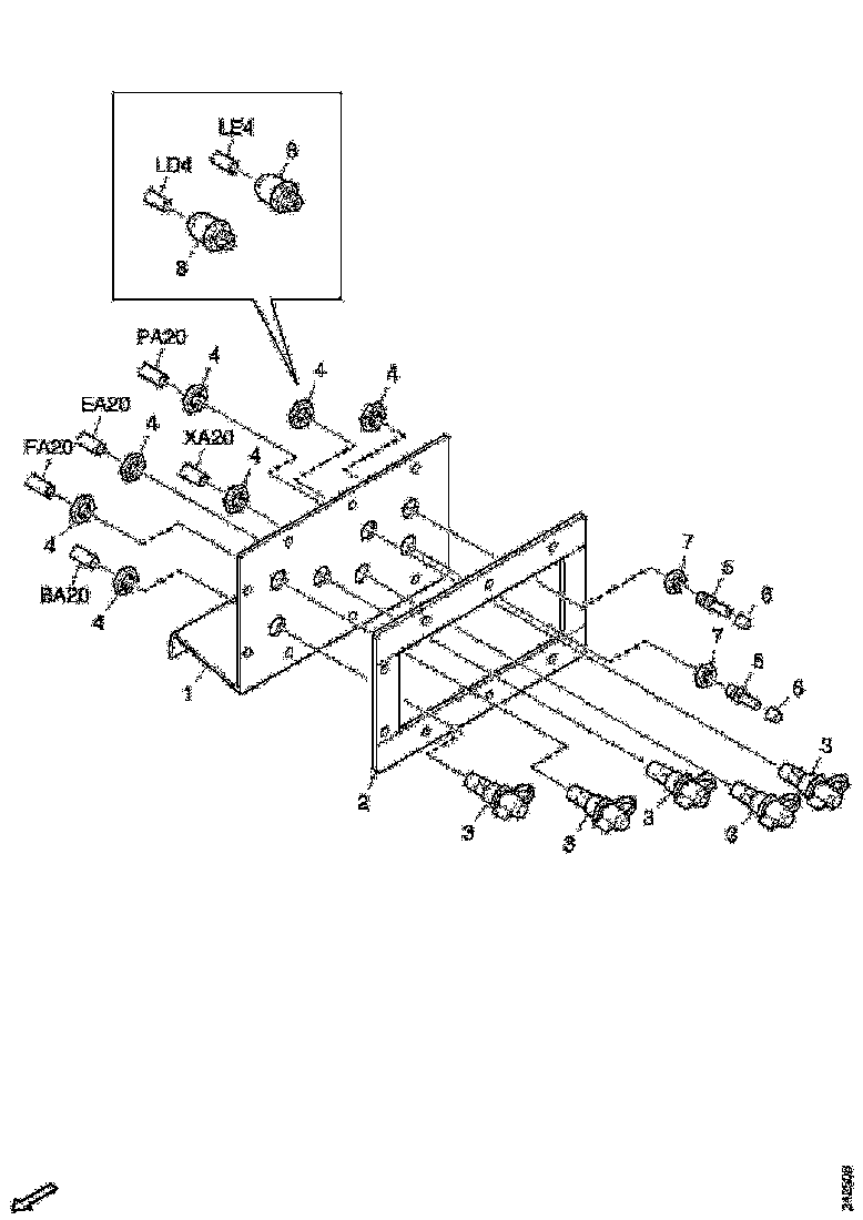 Buy 2292960 FRAME SCANIA
