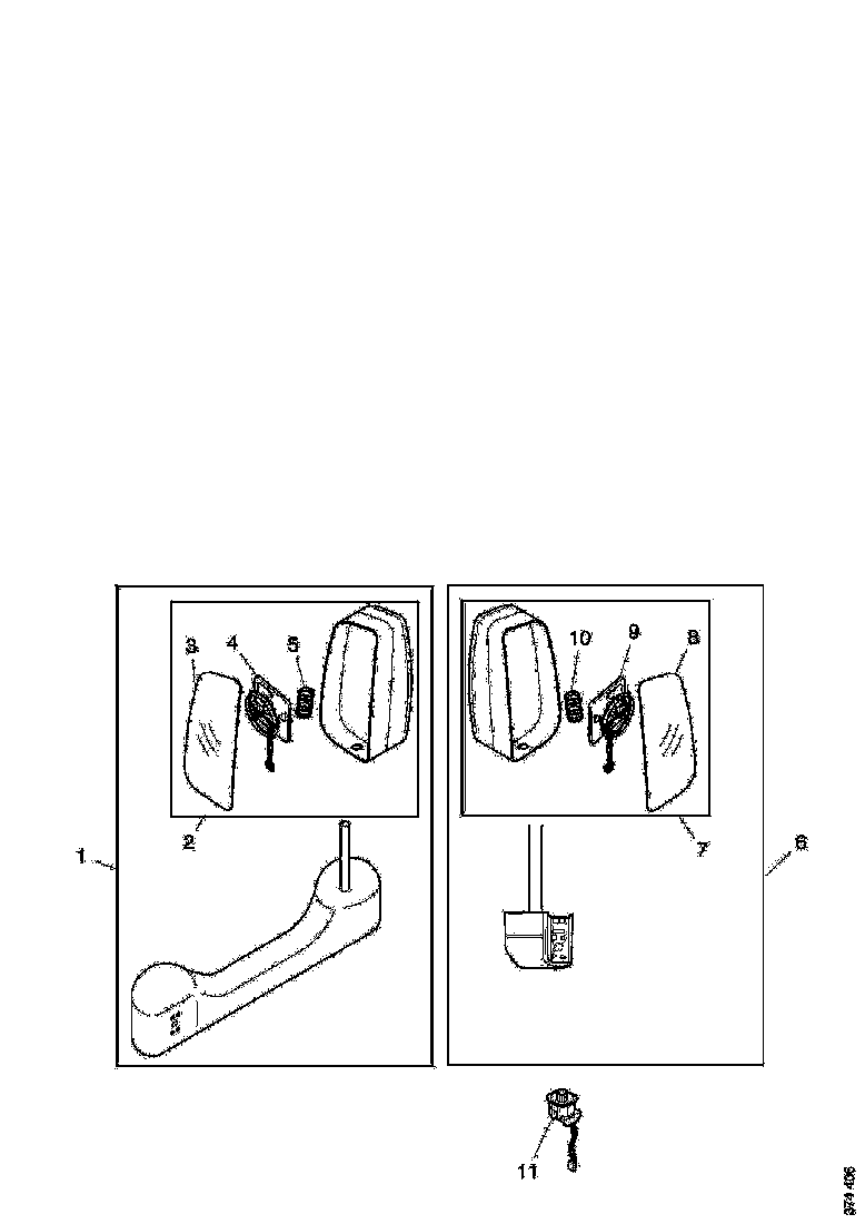 Buy 2293901 REAR VIEW MIRROR SCANIA