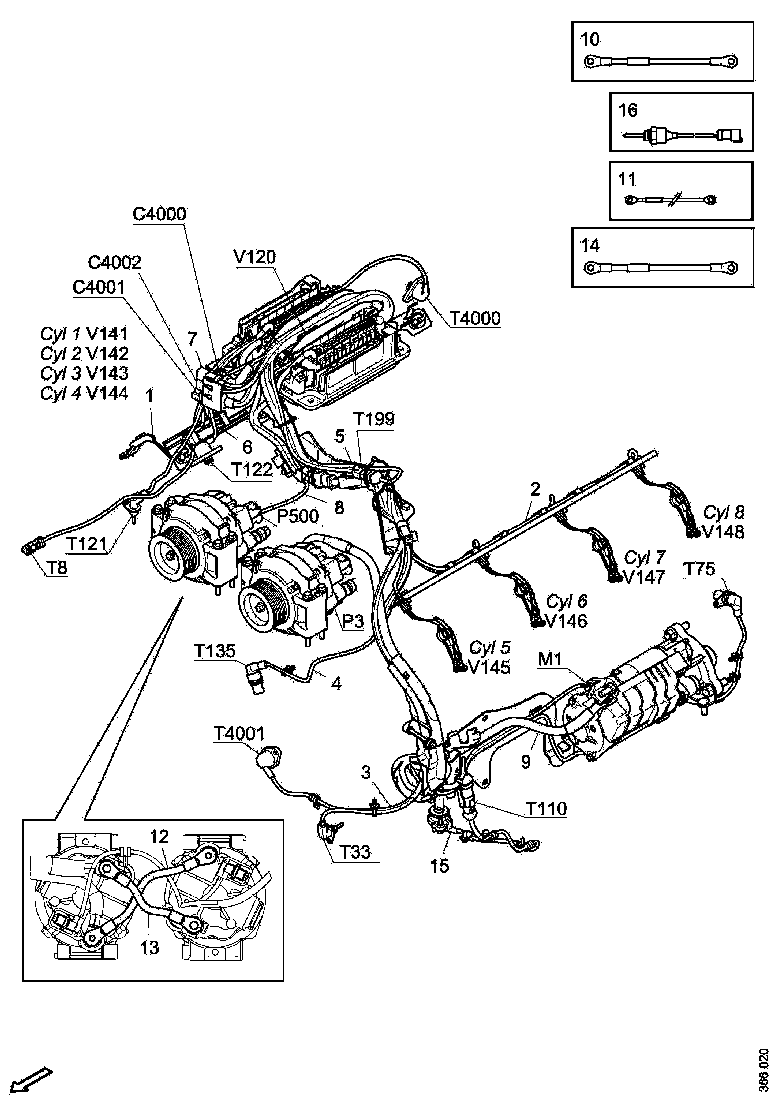 Buy 2294334 CABLE HARNESS SCANIA