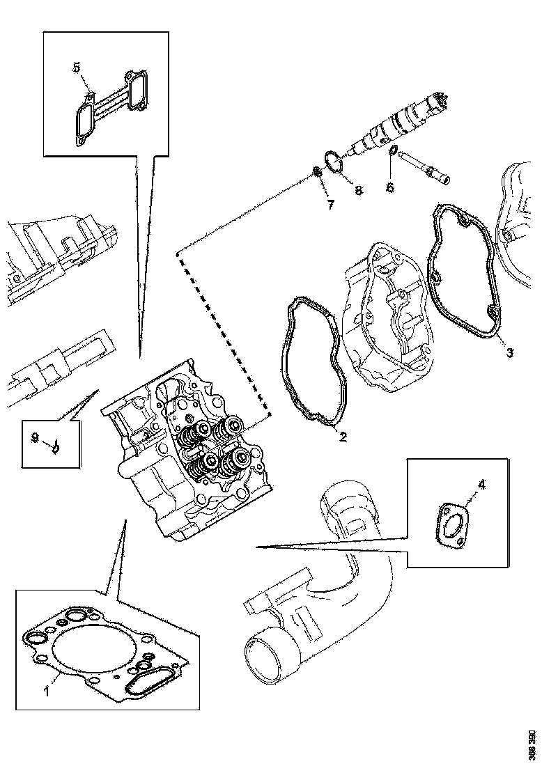 Buy 2295057 GASKET KIT SCANIA