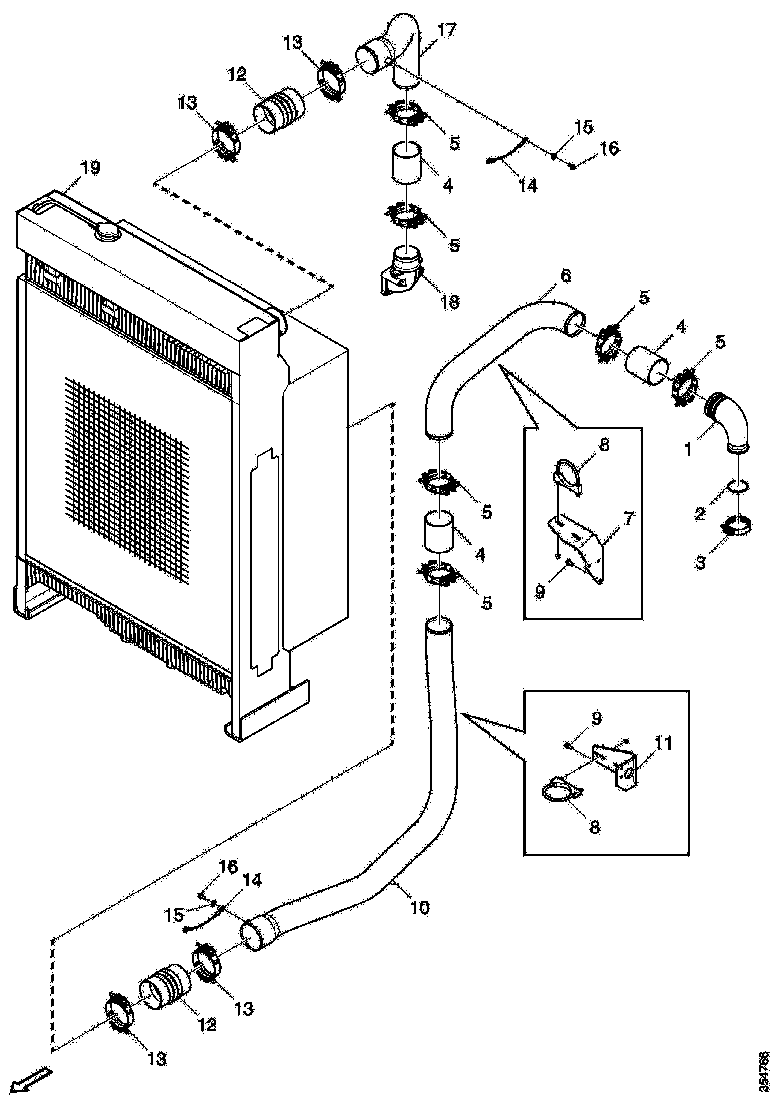 Buy 2296036 Charge air pipe SCANIA