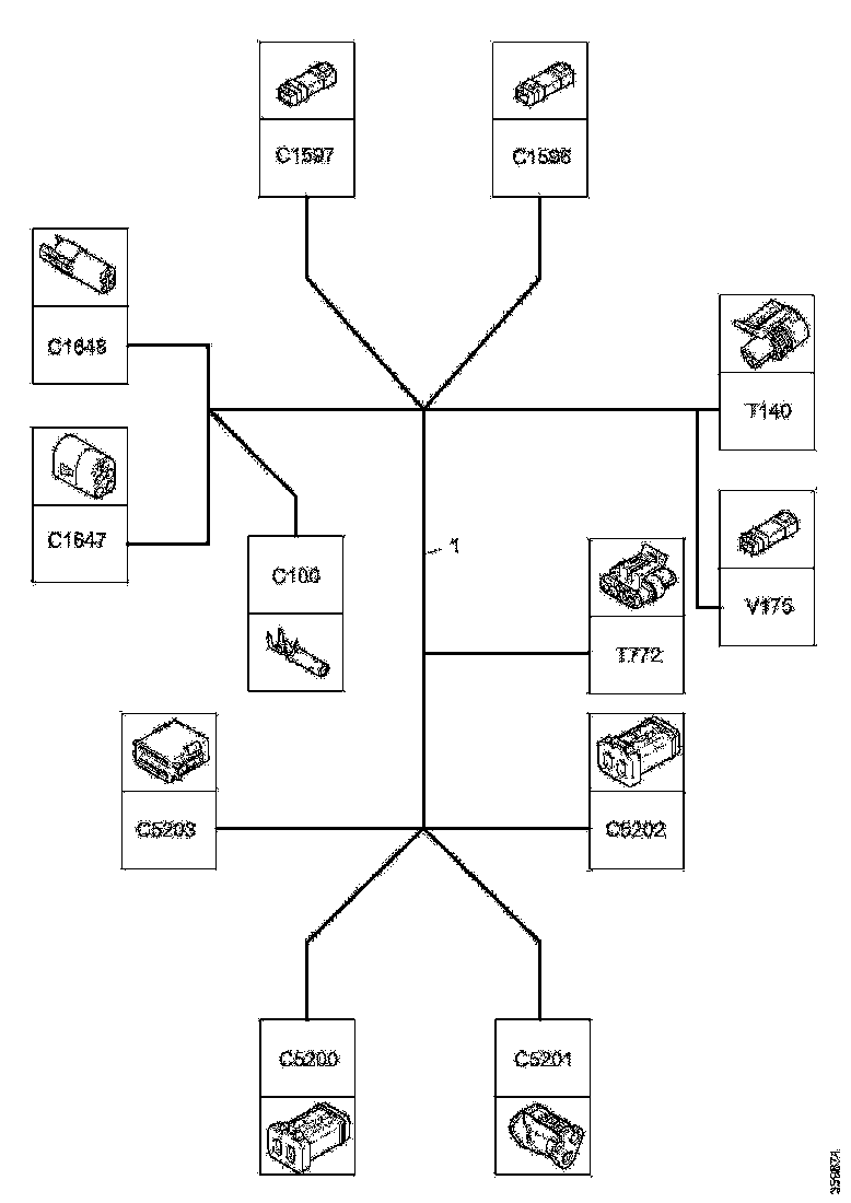 Buy 2297115 CABLE HARNESS SCANIA