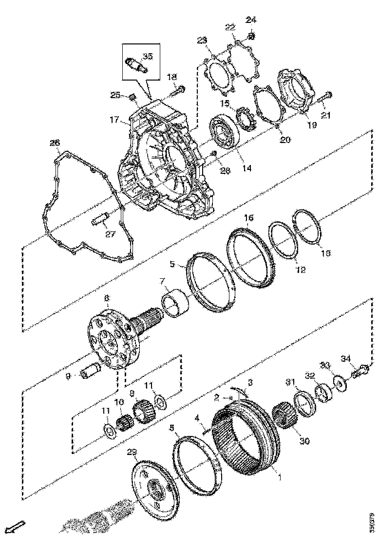 Buy 2297592 PLANET WHEEL SHAFT SCANIA
