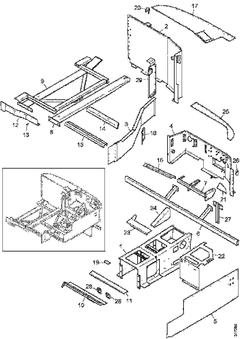 Buy 2299851 FRAME PART SCANIA