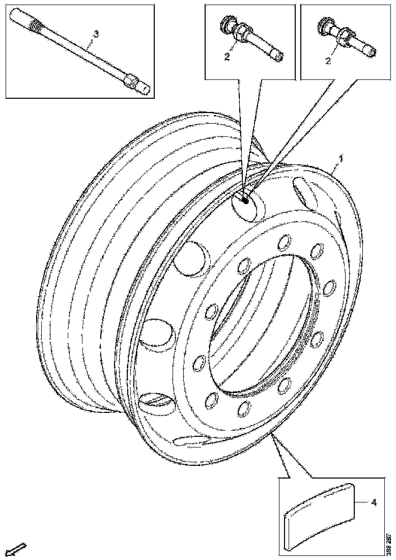 Buy 2300494 DISC WHEEL SCANIA