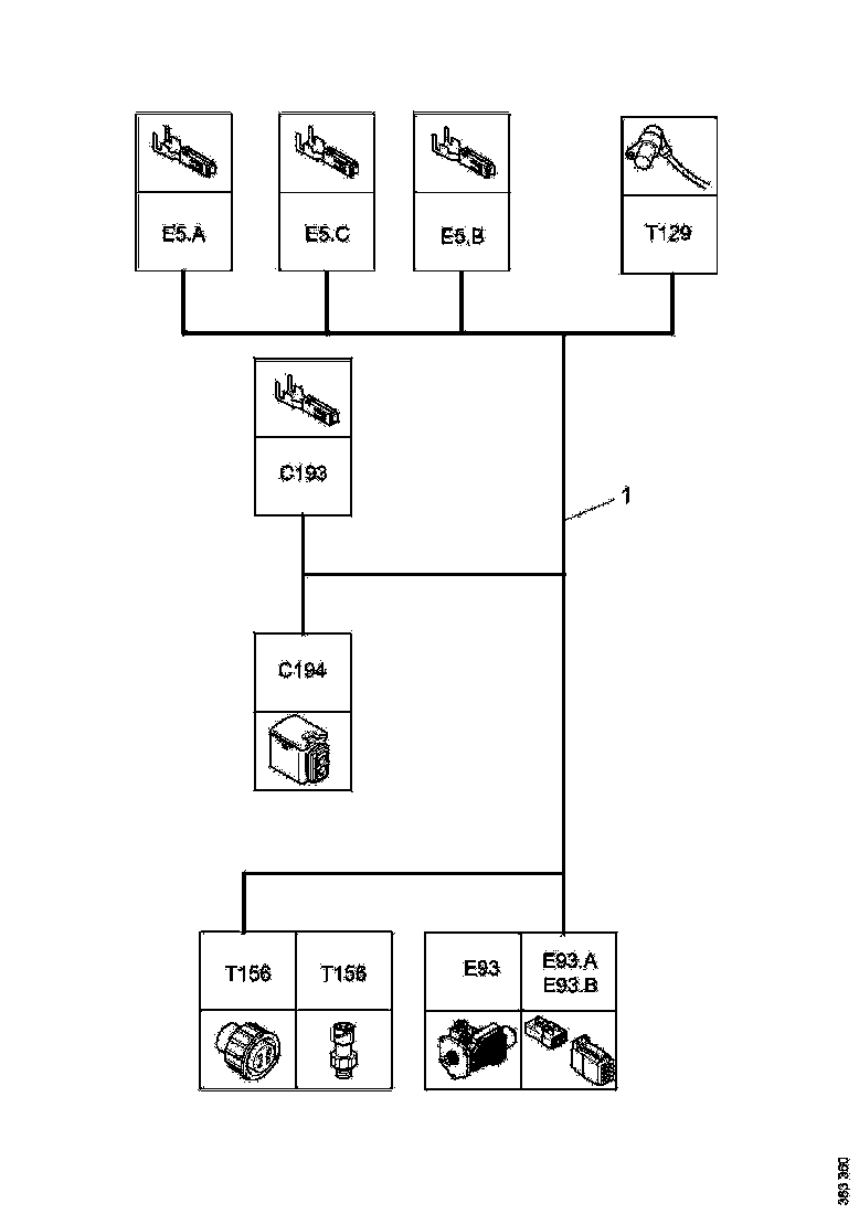 Buy 2301009 CABLE HARNESS SCANIA