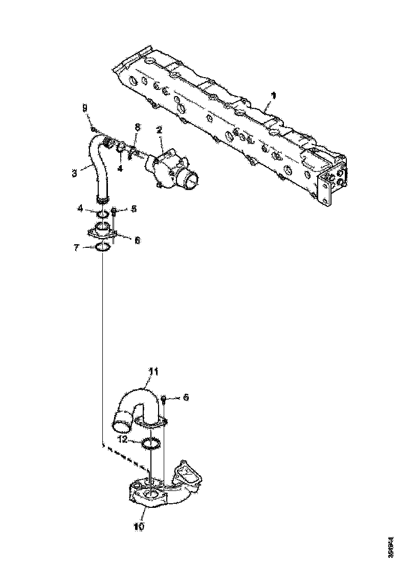 Buy 2302852 Water pipe SCANIA