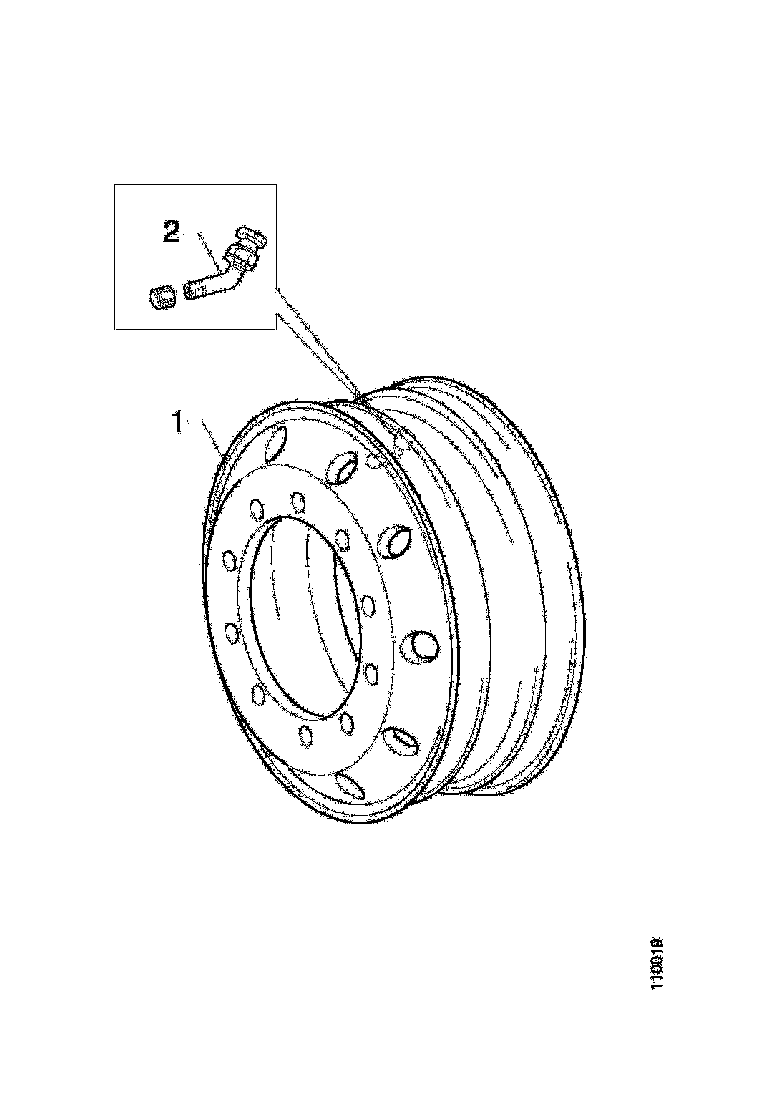 Buy 2303189 DISC WHEEL SCANIA