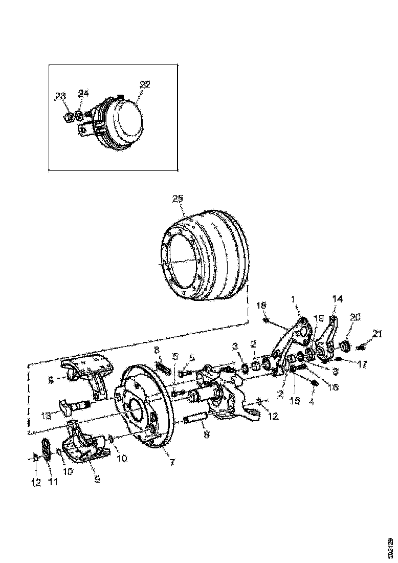 Buy 2304441 SPR BRAKE SCANIA