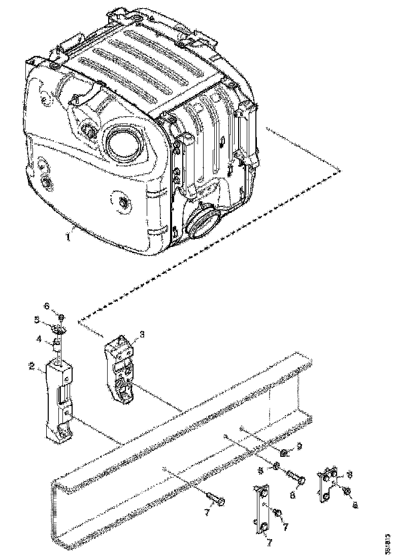 Buy 2306447 BRACKET SCANIA