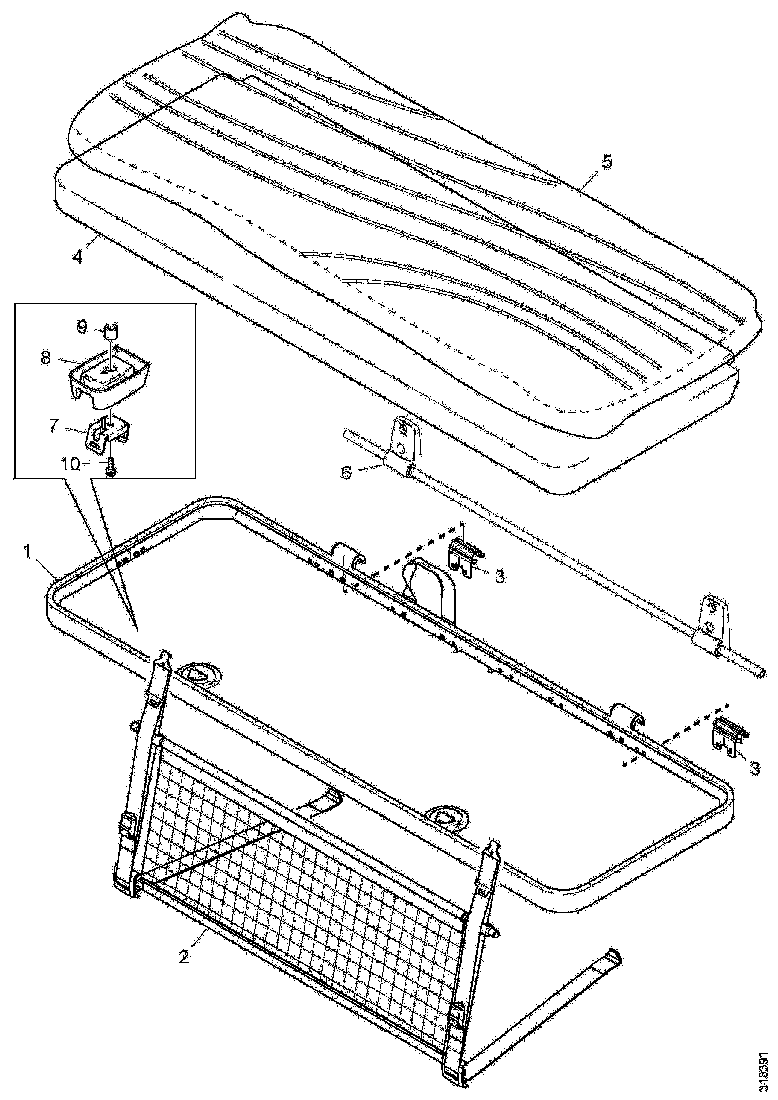 Buy 2307160 MATTRESS SCANIA