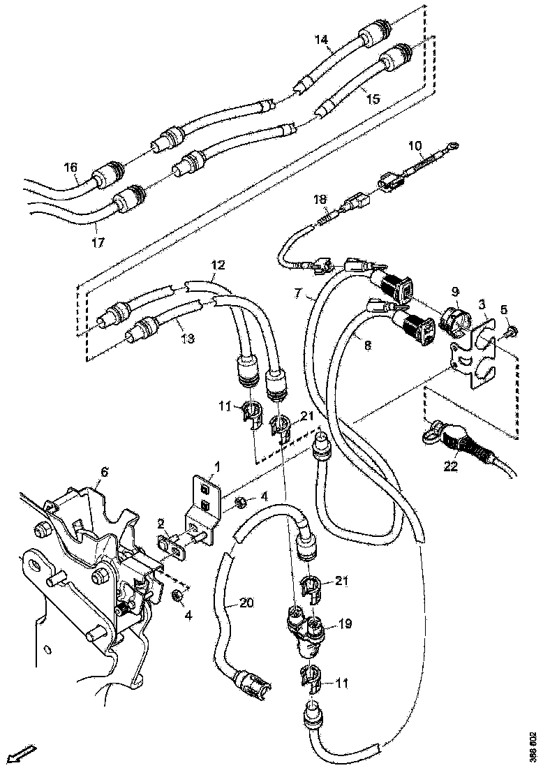 Buy 2309281 CABLE HARNESS SCANIA