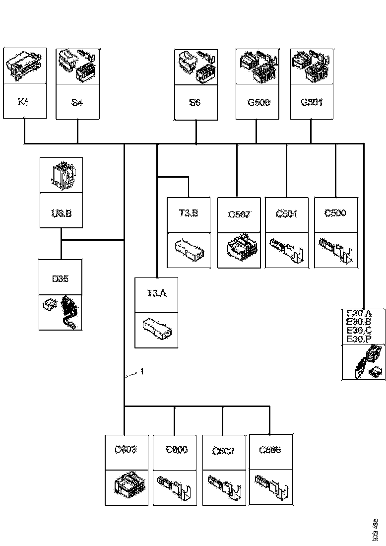 Buy 2309403 CABLE HARNESS SCANIA