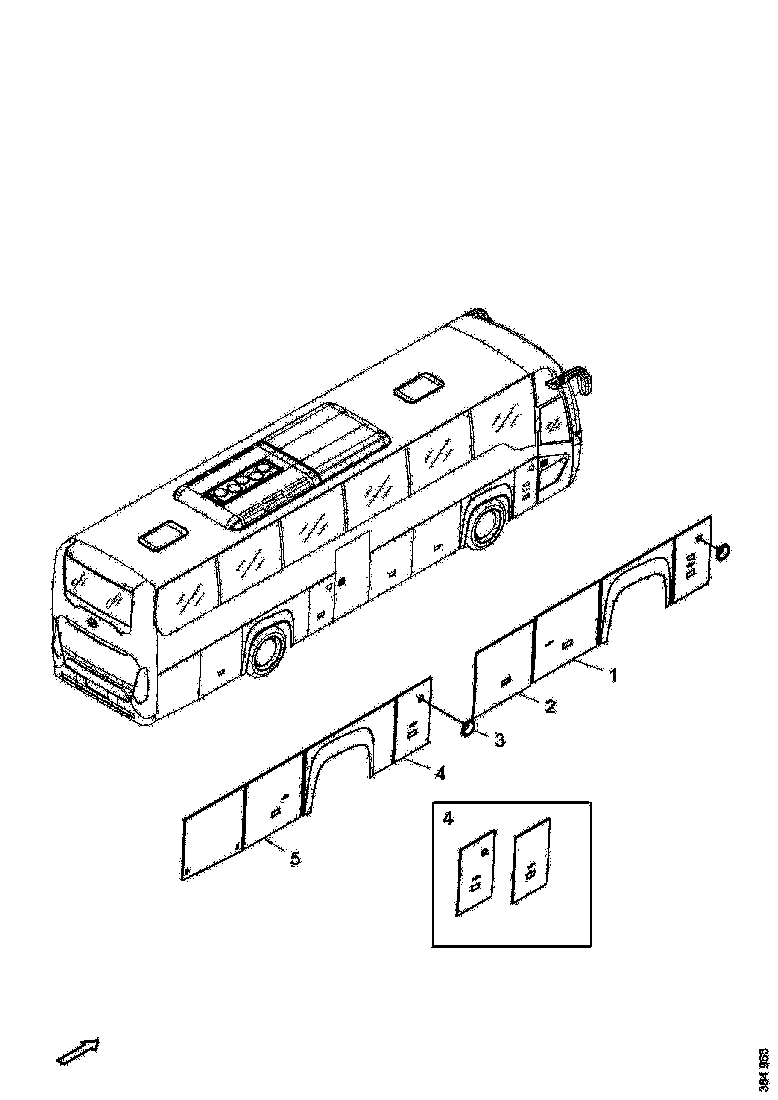 Buy 2310406 LUGGAGE COMPARTMENT DOOR SCANIA