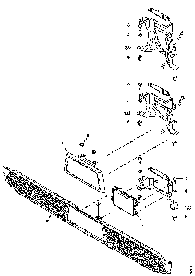 Buy 2310450 RADAR SCANIA