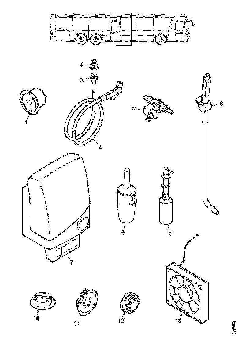 Buy 2323441 WATER VALVE SCANIA