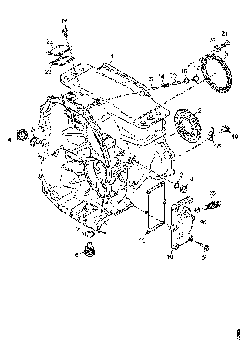 Buy 2323893 GEARBOX HOUSING SCANIA