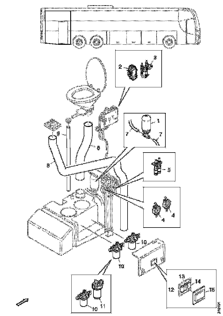 Buy 2324068 HOSE CONNECTION SCANIA