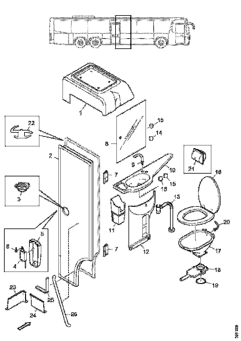 Buy 2324299 INSPECTION HATCH SCANIA