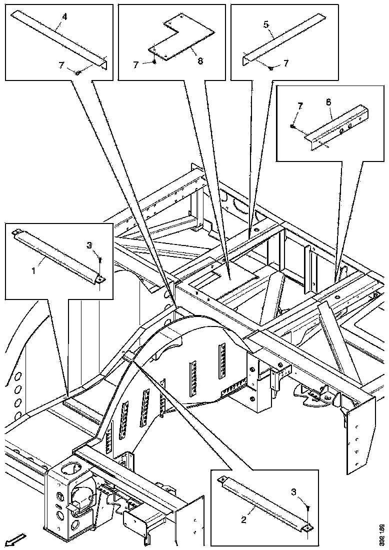 Buy 2328676 FLOOR SUPPORT SCANIA