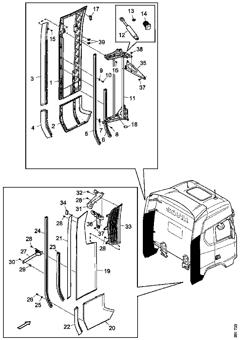 Buy 2329303 BRACKET SCANIA